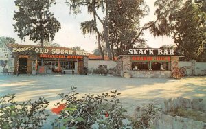 St Augustine, FL Florida  OLD SUGAR MILL~Civil War Era MUSEUM~SNACK BAR Postcard