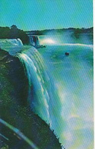 Canada Ontario Niagara Falls The American And Horseshoe Falls From Prospect P...