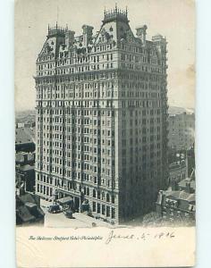 Unused Pre-1907 HORSE & BELLEVUE-STRATFORD HOTEL Philadelphia PA t1997