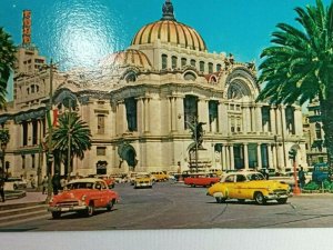 Vintage Postcard Palacio de las Bellas Artes Pallace of Fine Arts Mexico