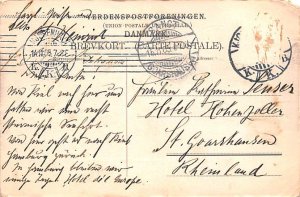 Frederiksborg Slot Germany 1905 Missing Stamp 