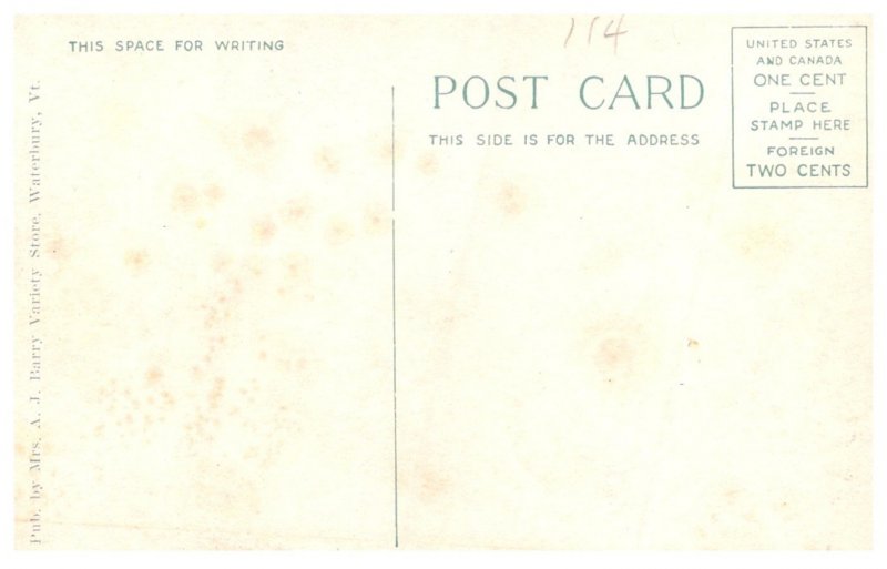 Vermont Waterbury , Long Bridge , Covered