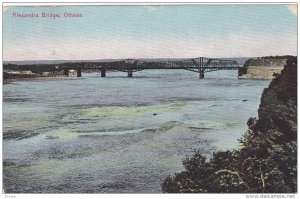 OTTAWA, Ontario, Canada; Alexandra Bridge, PU-1907