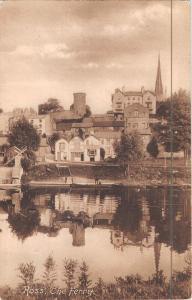 uk18754 the ferry ross real photo uk