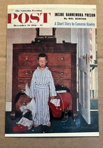 UNUSED POSTCARD - BOTTOM DRAWER - NORMAN ROCKWELL