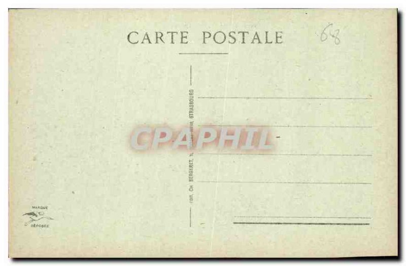Old Postcard Colmar Place Rapp