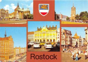 GG4547 rostock car voiture     germany old postcard