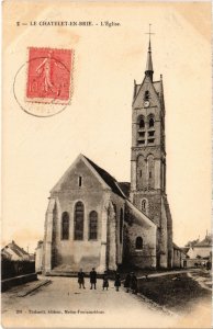 CPA LE CHATELET-en-BRIE L'Eglise (1299940)