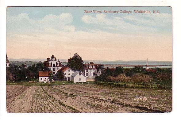 Rear View, Seminary College, Wolfville, Nova Scotia