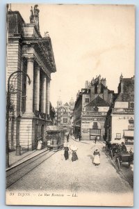 Dijon Côte-d'Or Bourgogne-Franche-Comté France Postcard La Rue Rameau c1910