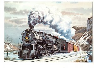 Burlington Engine 5632 Railway Train, Pairie du Chien, Wisconsin