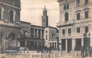 Padova Italy Caffe Pedrocchi Real Photo Antique Postcard J53918