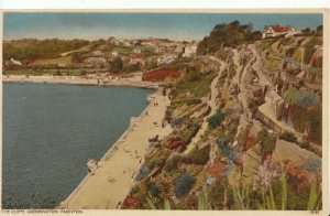 Devon Postcard - The Cliffs - Goddrington, - Paignton - Ref 21216A