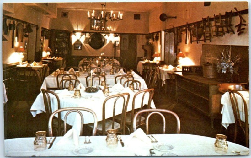 Postcard - Shaker Dining Room, The Golden Lamb - Lebanon, Ohio 