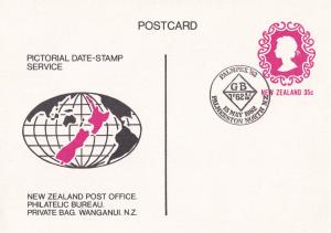 Palmpex 82 15th May 1982 Postcard New Zealand First Day Cover