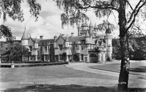 uk20505 balmoral castle scotland real photo uk