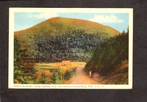 PQ QC Gaspe Hwy Grand Etang Canada Quebec Carte Postale Postcard