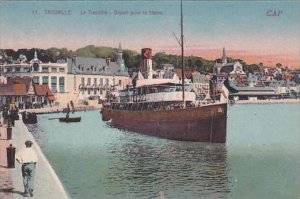 France Trouville Depart pour le Havre