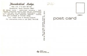 South Carolina  Hardeeville Thunderbird Lodge