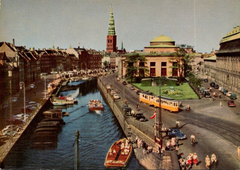 Denmark Copenhagen Frederiksholm's Canal
