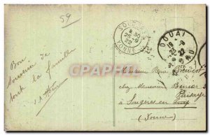 Old Postcard Douai North City Hotel Facade