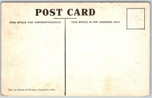 Wilmington Ohio c1910 Postcard High School Building