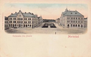 SWEDEN~MARIESTAD ESPLANADEN~1900s PHOTO POSTCARD