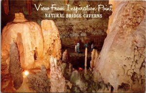 View From Inspiration Point Natural Bridge Caverns San Antonio Texas TX Postcard