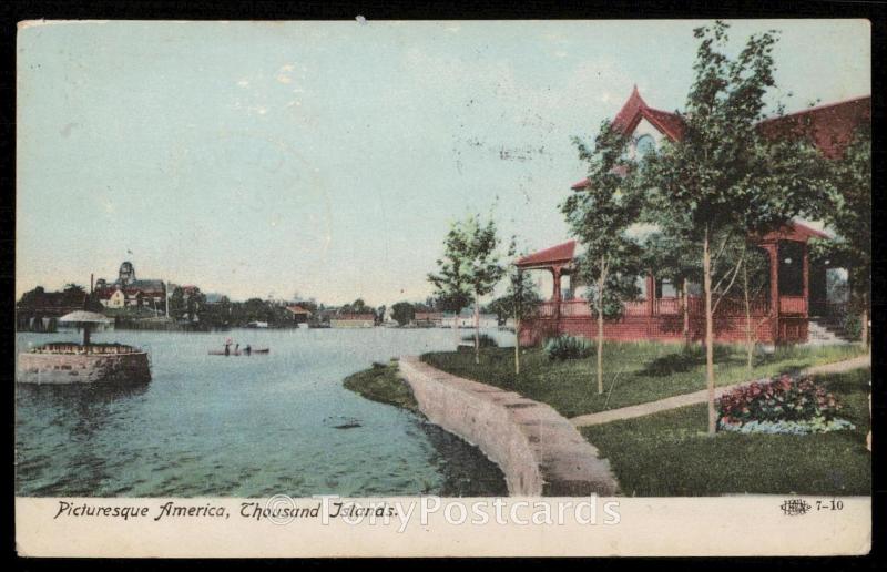 Picturesque America, Thousand Islands