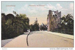 Descente De Clausen, Luxembourg, 1900-1910s