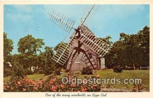 Windmill Cape Cod, Mass, USA 1963 