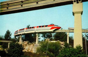 California Anaheim Disneyland Monorail Train