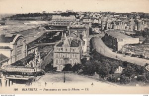 BIARRITZ, France, 1900-10s; Panorama vu vers le Phare