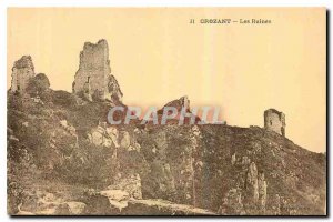 Old Postcard Crozant Ruins