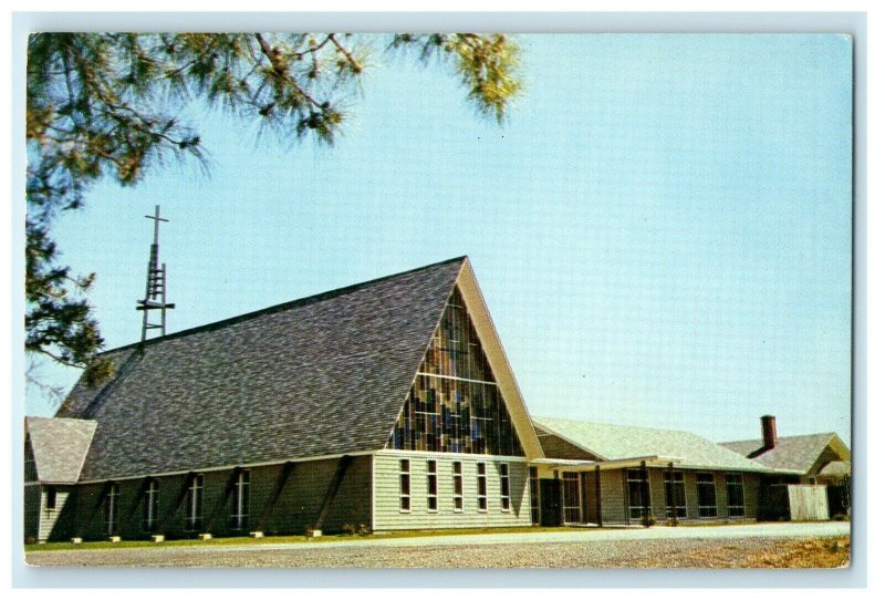 c1950's St. Stephen's Episcopal Church Harrington Delaware DE Vintage Postcard