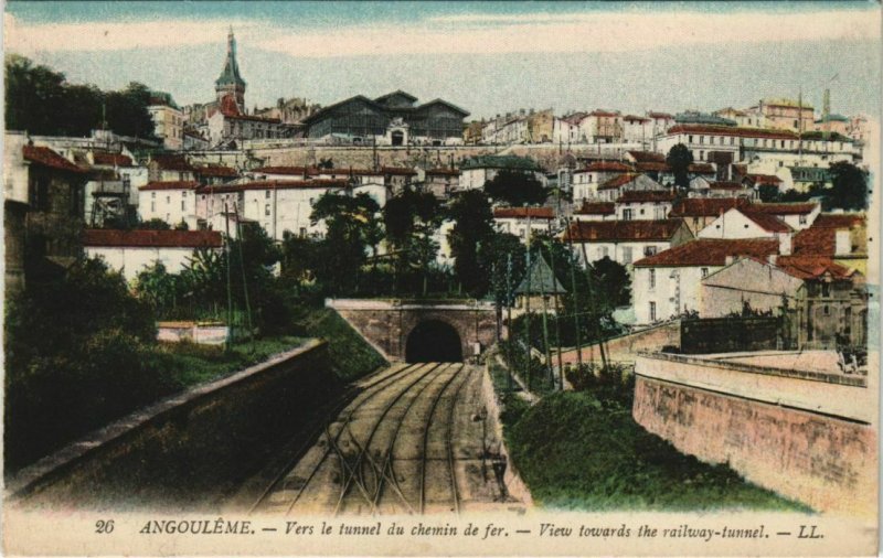 CPA Angouleme- Vers le tunnel du chemin de fer FRANCE (1073587)