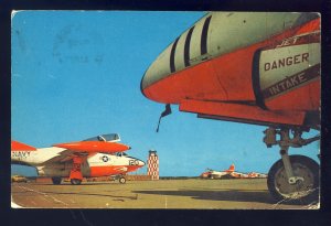 Meridian, Mississippi/MS Postcard, Jet Trainer Buckeye, Naval Air...