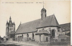 France Postcard - Rue (Somme) - L'Hospice Et L'Hotel De Ville - TZ12217