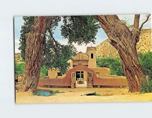 Postcard El Santuario de Chimayo Church New Mexico USA