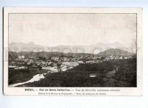 192132 BRAZIL Etat SANTA CATHARINA Joinville Vintage postcard