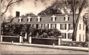 Massachusetts Quincy The John Adams Mansion Built 1732