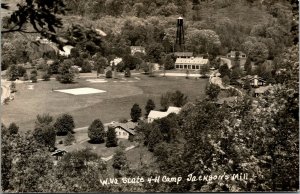 Vtg Weston West Virginia WV State 4-H Camp Jackson's Mill RPPC Postcard