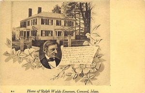 Home of Ralph Waldo Emerson Concord MA