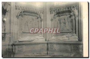 Old Postcard Dreux Chapelle St Louis Tomb Of The Duchess & # 39Orleans and Pr...