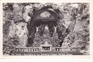 Oregon Portland The Grotto Sanctuary Of Our Sorrowful Mother Real Photo