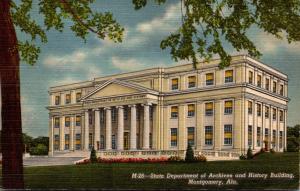 Alabama Montgomery State Department Of Archives and History Building 1951 Cur...