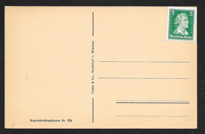 Deutsches Museum Munich Germany Unused c1920s