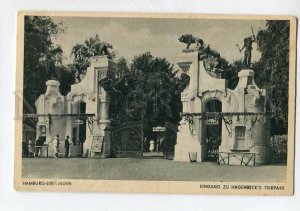 3138418 Germany HAMBURG STELLINGEN Entrance Hagenbeck ZOO OLD