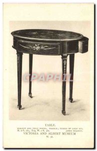Old Postcard Victoria and Albert Museum Table