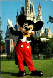 You're Welcome As Can Be Mickey Mouse Walt Disney World Postcard 1994